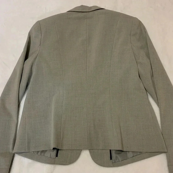 Worthington Women's Blazer Grey Heather One Button Size L NWT - Picture 9 of 10